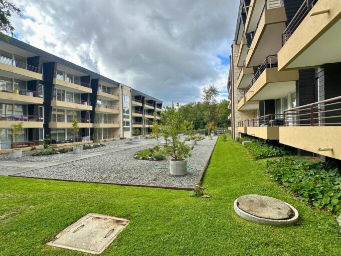 Departamento de un dormitorio en arriendo en Pucón Parque Payllahue