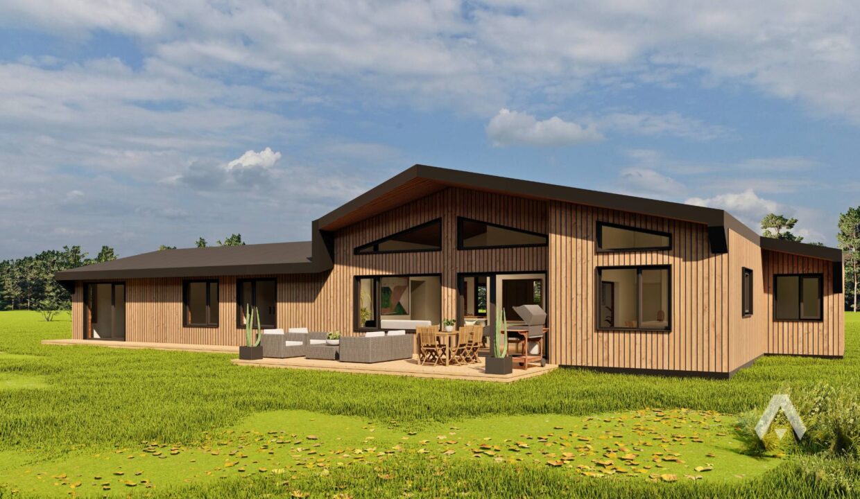 Casa en verde en venta en Pitrufquén 1