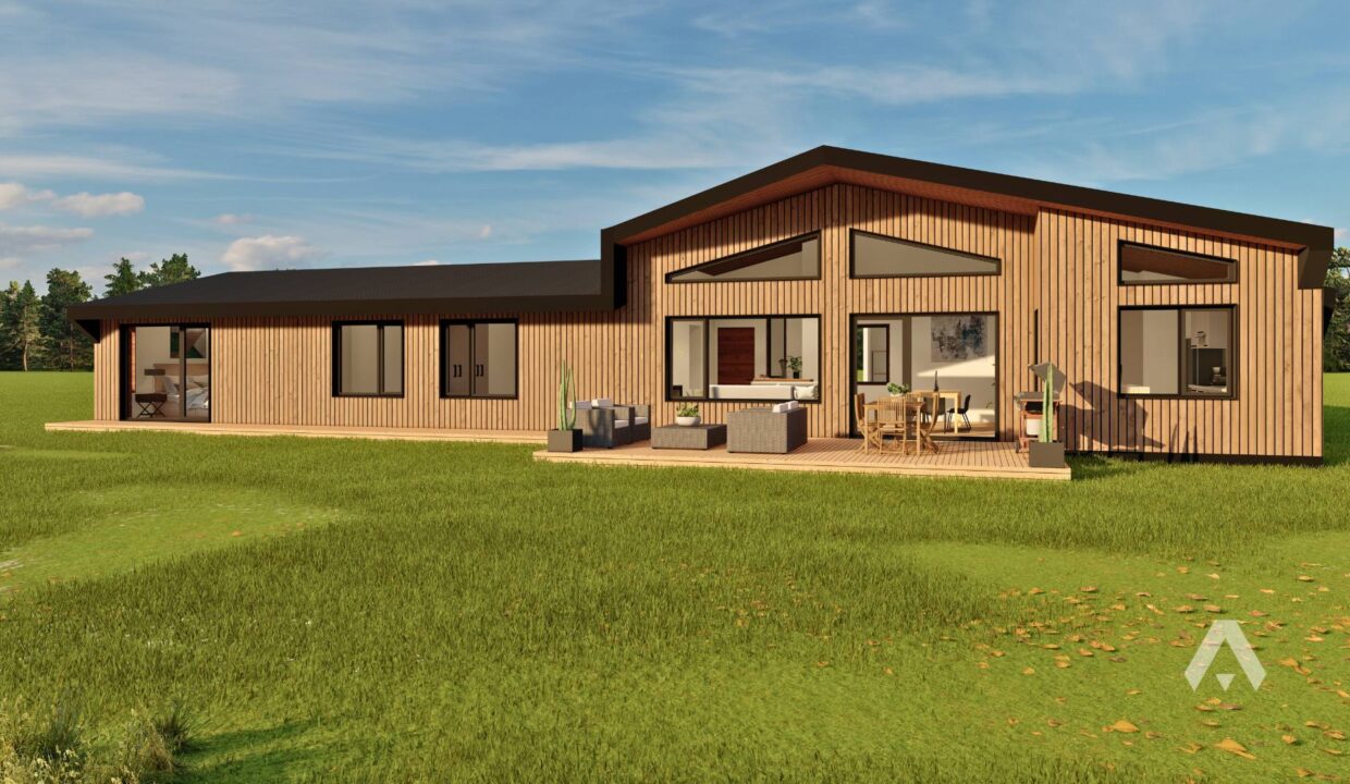 Casa en verde en venta en Pitrufquén 2