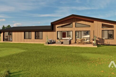 Casa en verde en venta en Pitrufquén 2