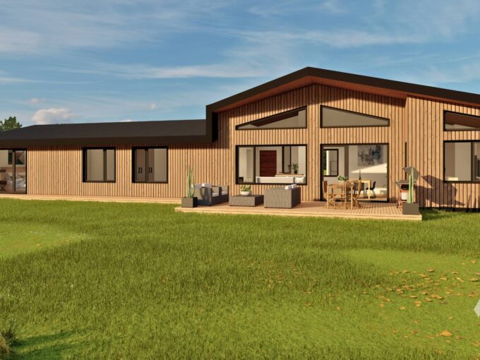Casa en verde en venta en Pitrufquén
