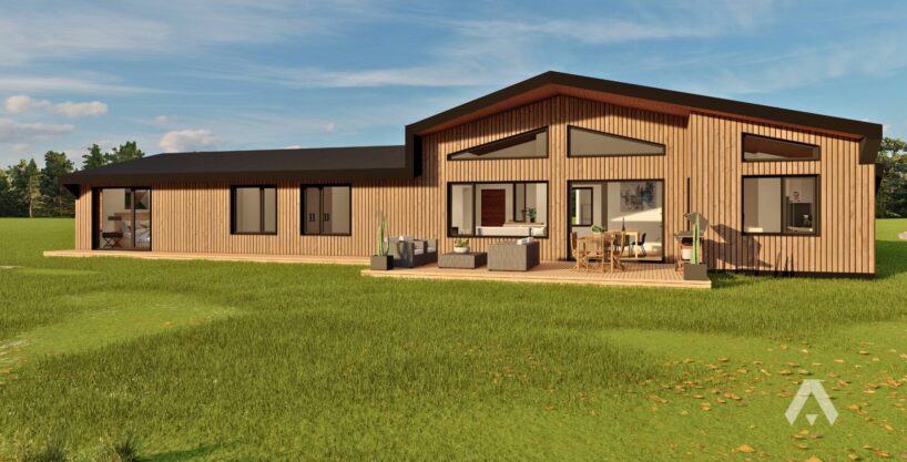Casa en verde en venta en Pitrufquén