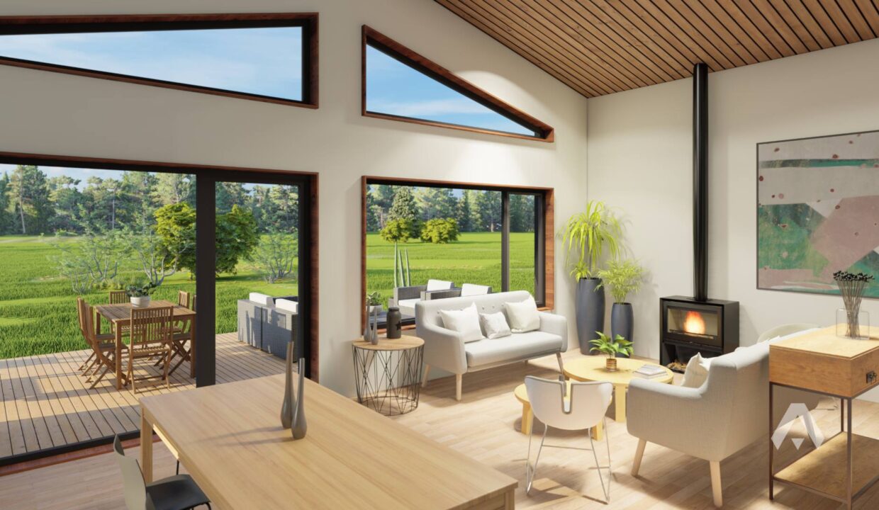 Casa en verde en venta en Pitrufquén 4