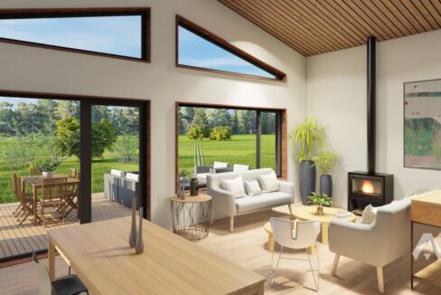 Casa en verde en venta en Pitrufquén 4