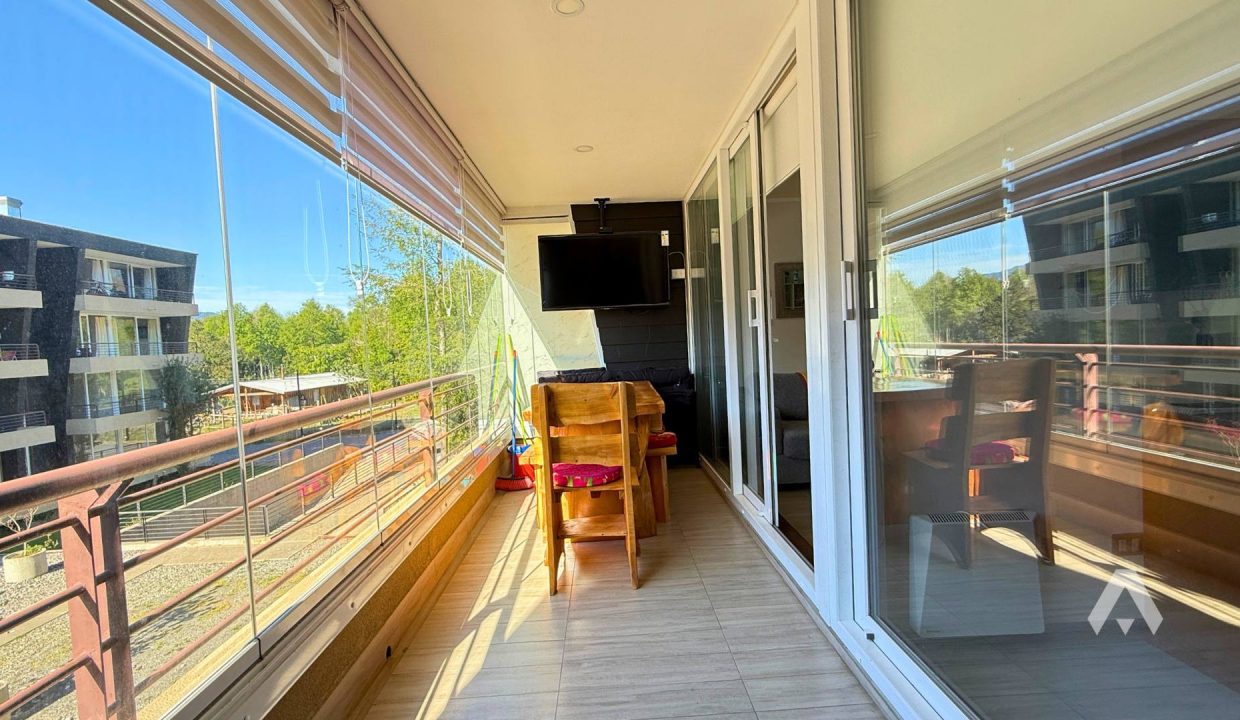 Moderno departamento en venta en Pucón 17