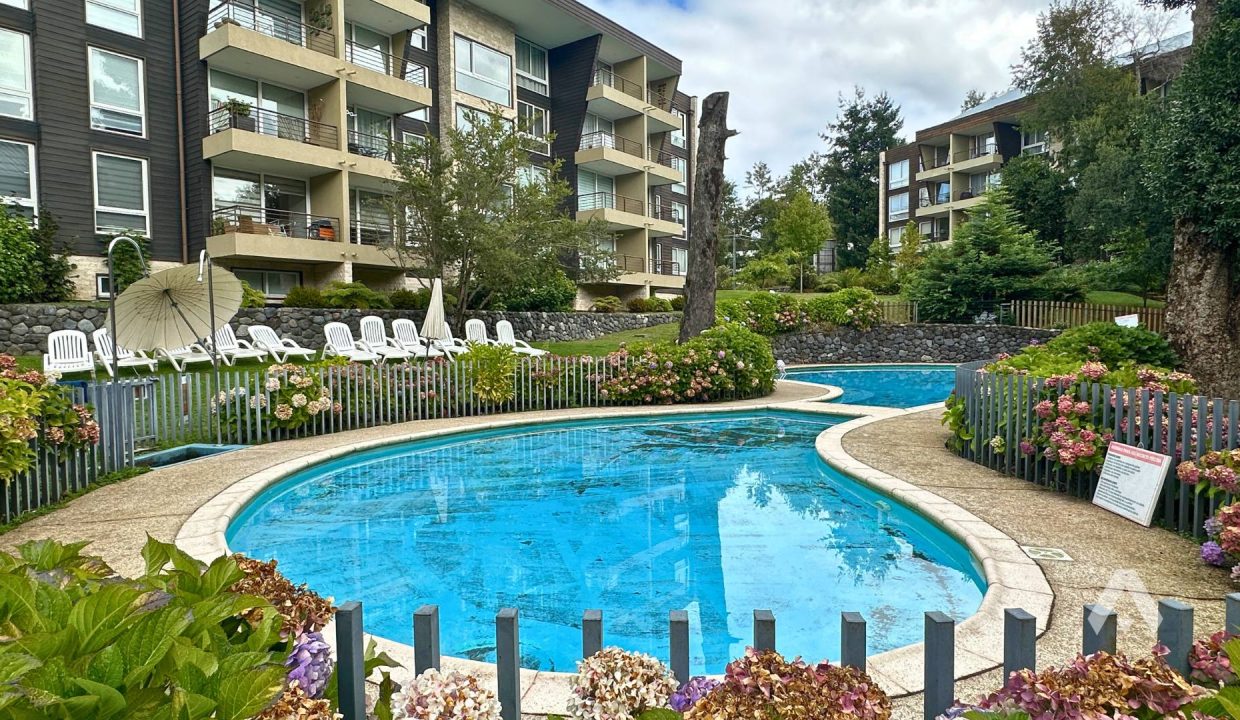 Moderno departamento en venta en Pucón 4