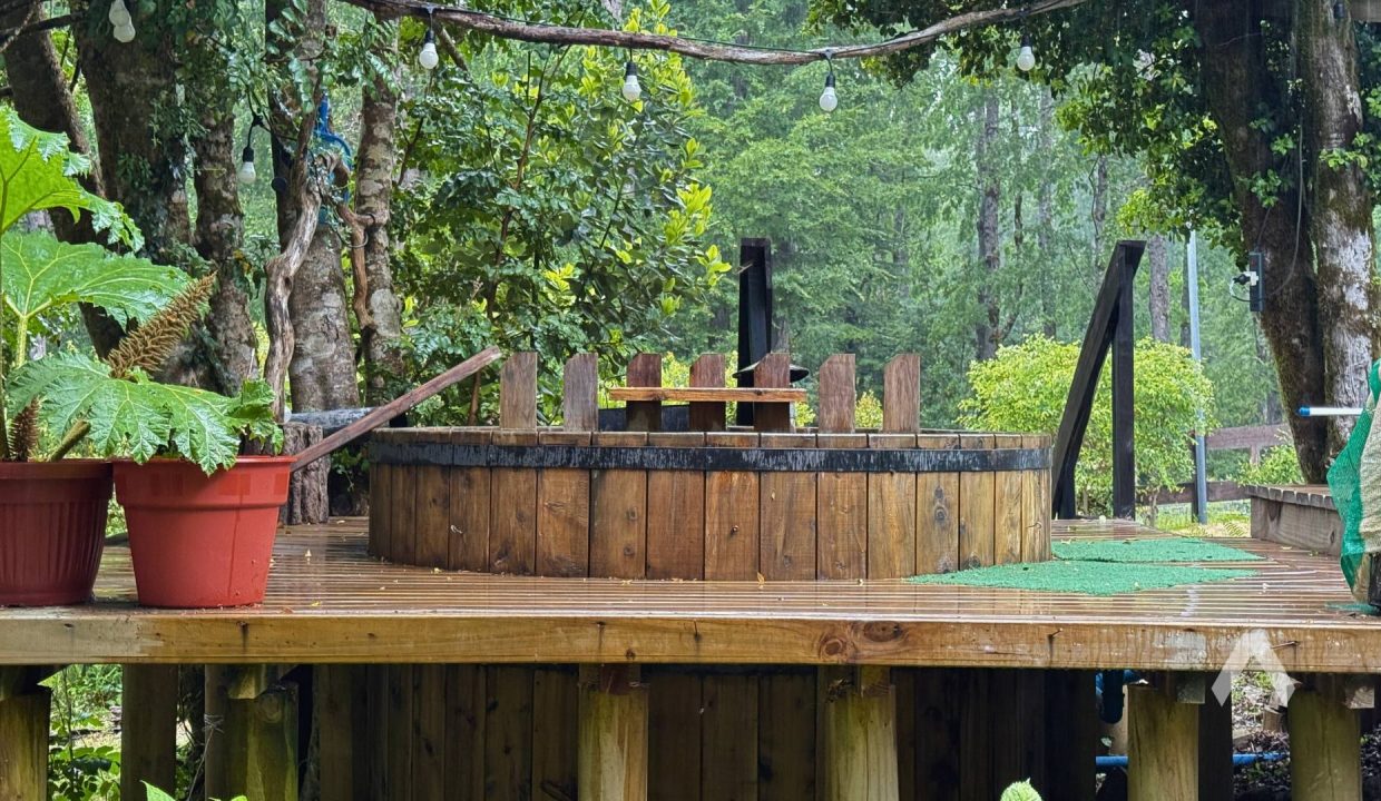 Parcela con dos casas y piscina en Pucón 21