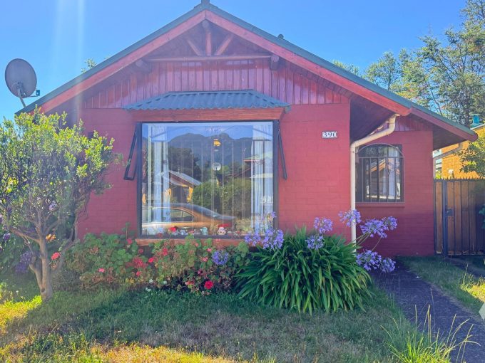 Casa en arriendo año corrido en Pucón